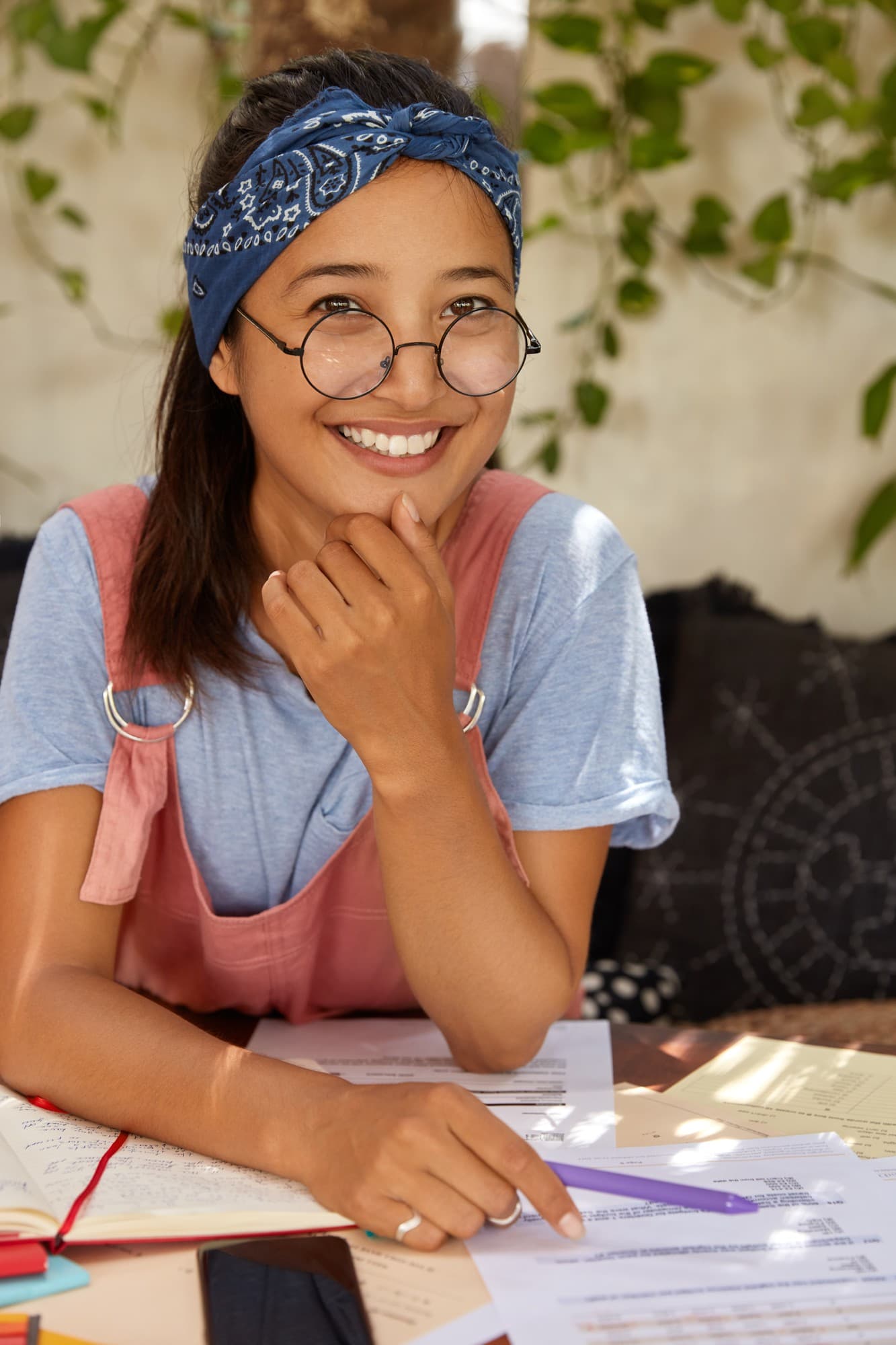 Portrait of Sarah Thompson, American Prep Student